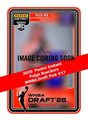 2025 Panini Instant Paige Bueckers WNBA Draft #1 Overall Pick UCONN Washington Mystics Pre Sale